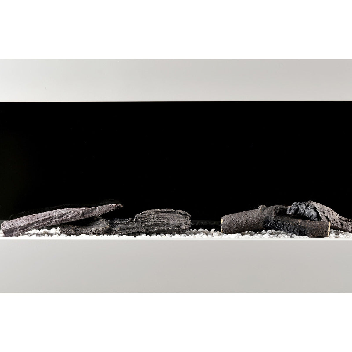 Wall-Mounted Electric Fireplace with Remote Control