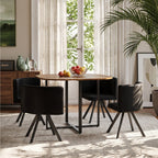 Dining Table Set with 4 Chairs