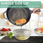 Cast Iron Frying Pan with Handles