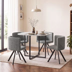 Dining Table Set with 4 Chairs