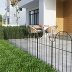 10Pcs Metal Garden Fences