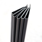 Garden Fence PVC Privacy Screen Panel Slat Strips Fixing Clip 1M