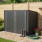 Outdoor Trash Bin Storage Shed