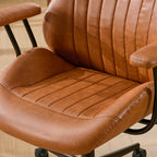 Mid-Century Modern Office Chair with Casters