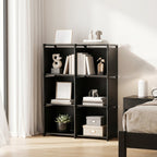 Freestanding Multi-tier Bookshelf Storage Shelf