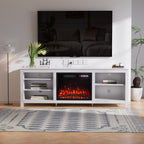177.8cm TV Stand with 23-Inch Electric Fireplace