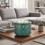 Creative Forest Butterfly Design Metal Tabletop Fountain with Light