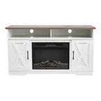 Insert Electric Fireplace TV Stand with Timer and Remote
