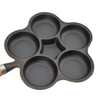 Non-stick 6-hole Cast Iron Egg Frying Pan