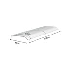 43cm W Frosted Window Door Awning