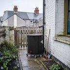 Portable Rain Barrel with Castors