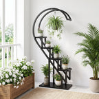 Curved 4-Tier Plant Stand Bonsai Display Shelf