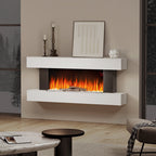 52 Inch MDF Electric Fireplace Suite with Remote Control
