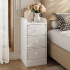 Modern 3-Drawer Bedside Table
