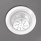 Double Bowl Quartz Resin Composite Kitchen Sink with Waste Kit
