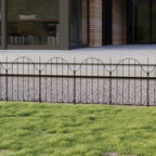 10Pcs Metal Garden Fences