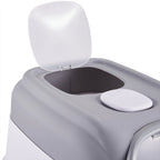 Large Enclosed Cat Litter Box with UV Sterilizer Lamp