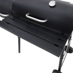 Charcoal BBQ Grill with Offset Smoker