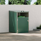 Metal Outdoor Garbage Bin Shed For 1 Trash Bin
