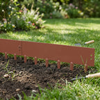 6 Pcs Metal Garden Edging Borders