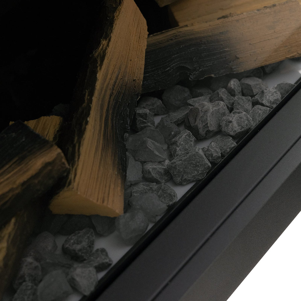 50 inch 3-Sided Smart Electric Fireplace