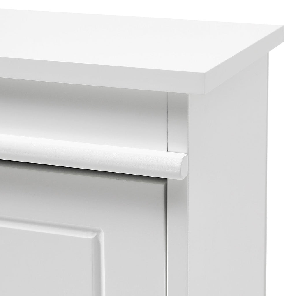 2-Tier Flip Down Shoe Bench Cabinet